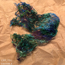 Load image into Gallery viewer, Tubular Yarn #14/ Felting Fiber / Cool Fiber - 18" - Nuno Felting / Wet Felting / Felting Supplies / Textural Fiber / Felting Yarn