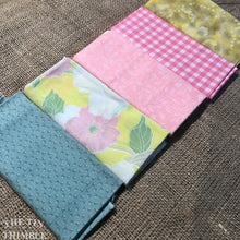 Load image into Gallery viewer, Fat Quarter Bundle / Pink and Yellow Fabric / Fat Quarters / Quilting Fabric / Fat 1/4 / Great for Making Masks! / 100% Cotton