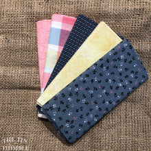 Load image into Gallery viewer, Fat Quarter Bundle / Pink Blue Yellow Fabric / Fat Quarters / Quilting Fabric / Fat 1/4 / Great for Making Masks! / 100% Cotton