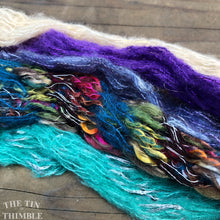 Load image into Gallery viewer, Tubular Yarn Mixed Bag - 5 Yarns, each 18" - Nuno Felting / Wet Felting / Felting Supplies / Textural Fiber / Felting Yarn