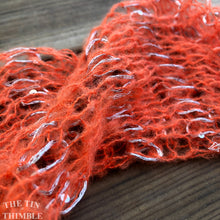 Load image into Gallery viewer, Tubular Yarn #34 / Felting Fiber / Cool Fiber - 18" - Nuno Felting / Wet Felting / Felting Supplies / Textural Fiber / Felting Yarn