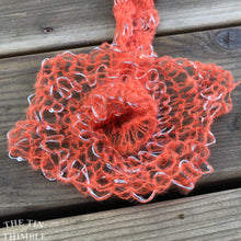 Load image into Gallery viewer, Tubular Yarn #34 / Felting Fiber / Cool Fiber - 18" - Nuno Felting / Wet Felting / Felting Supplies / Textural Fiber / Felting Yarn