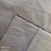 Load image into Gallery viewer, Cirrus Solid in Shadow Grey - 100% Organic Cotton Fabric - Solid Gray Quilting Cotton by Cloud 9
