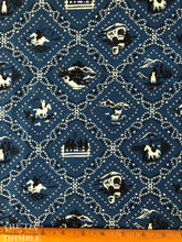 Load image into Gallery viewer, Ride 'Em Cowboy Print by Robert Kaufman for Studio K Fabrics - Design #14225 - By the Yard - 100% Cotton