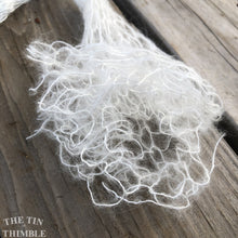 Load image into Gallery viewer, Tubular Yarn #39 / Felting Fiber / Cool Fiber - 18" - Nuno Felting / Wet Felting / Felting Supplies / Textural Fiber / Felting Yarn
