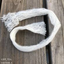 Load image into Gallery viewer, Tubular Yarn #39 / Felting Fiber / Cool Fiber - 18" - Nuno Felting / Wet Felting / Felting Supplies / Textural Fiber / Felting Yarn