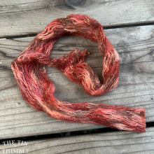 Load image into Gallery viewer, Tubular Yarn #44 / Felting Fiber / Cool Fiber - 18" - Nuno Felting / Wet Felting / Felting Supplies / Textural Fiber / Felting Yarn