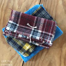 Load image into Gallery viewer, 100% Wool Felt Scrap Bundle - Great for Applique and Crafts - #27