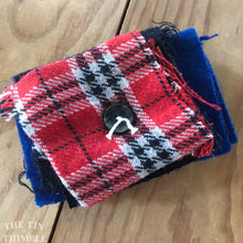 Load image into Gallery viewer, 100% Wool Felt Scrap Bundle - Great for Applique and Crafts - #28