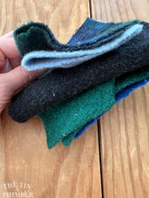 Load image into Gallery viewer, 100% Wool Felt Scrap Bundle - Great for Applique and Crafts - #43