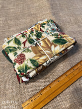 Load image into Gallery viewer, Fabric Scraps / Vintage Fabric Scraps / Fabric Scrap Bag / Scrap Fabric / Fabric Grab Bag / Christmas Fabric / Fabric Destash / SB274