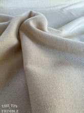 Load image into Gallery viewer, 100% Wool Flannel Weight in Primitive White with Black Flecks - 1 Yard - Made in USA - Eco Printing, Eco Dyeing, Quilting and Sewing