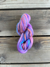Load image into Gallery viewer, New Color! Multi-Colored Merino Wool Roving / 21.5 Micron - By the Ounce - Combed Merino Top for Felting, Weaving, Spinning - Six Colors!