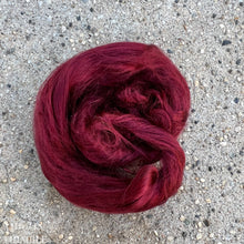 Load image into Gallery viewer, New color! Cultivated Bombyx (Mulberry) Silk Fiber for Spinning or Felting in Soft Fruit - 3.5 Grams or More