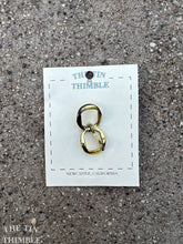 Load image into Gallery viewer, Vintage Belt Buckle - Authentic Vintage Gold Metal Frog Closure - #24