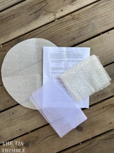 Load image into Gallery viewer, Complete Wet Felted Vessel Kit - Includes Written Instructions, Merino Wool Roving, & Embellishment Fibers