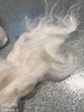 Load image into Gallery viewer, Bombyx Silk and Merino 50/50 Blend Roving for Spinning or Felting - Natural Ecru Fiber with Lovely Sheen