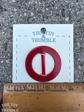 Load image into Gallery viewer, Vintage Belt Buckle - Authentic Vintage Red Plastic Belt Buckle - #25