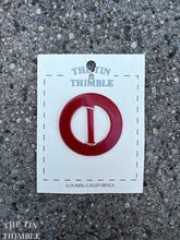 Load image into Gallery viewer, Vintage Belt Buckle - Authentic Vintage Red Plastic Belt Buckle - #25