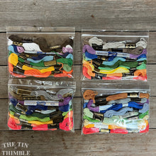 Load image into Gallery viewer, Assorted Packages of Embroidery Floss - 100% Cotton - Brands will Vary - About 9 Skeins per Package