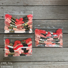 Load image into Gallery viewer, Assorted Packages of Embroidery Floss - 100% Cotton - Brands will Vary - About 9 Skeins per Package