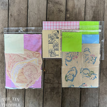 Load image into Gallery viewer, Assorted Packages of Vintage Embroidery Transfers - Select Your Motif - About 8 Unique Transfers Per Order - Embroidery Transfer Destash!
