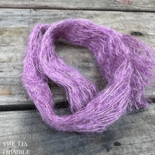 Load image into Gallery viewer, Tubular Yarn #51 / Felting Fiber / Cool Fiber - 18" - Nuno Felting / Wet Felting / Felting Supplies / Textural Fiber / Felting Yarn