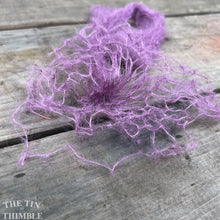 Load image into Gallery viewer, Tubular Yarn #51 / Felting Fiber / Cool Fiber - 18" - Nuno Felting / Wet Felting / Felting Supplies / Textural Fiber / Felting Yarn