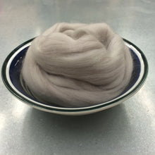 Load image into Gallery viewer, Pewter Gray Merino Wool Roving / 21.5 micron -1 oz- Nuno Felting / Wet Felting / Felting Supplies / Needle Felting / Fiber Supply