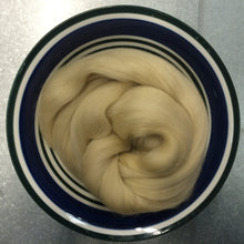 Load image into Gallery viewer, Parchment Merino Wool Roving - 1 oz - Nuno Felting / Wet Felting / Felting Supplies / Hand Felting / Needle Felting / Fiber Art