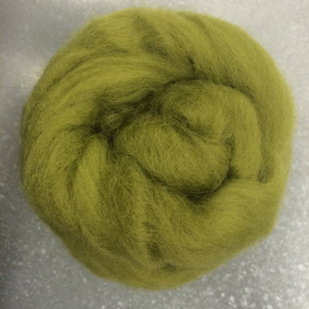 Bean Sprout CORRIEDALE Wool Roving - 1 oz - Nuno Felting / Wet Felting / Felting Supplies / Hand Felting / Needle Felting / Fiber Art