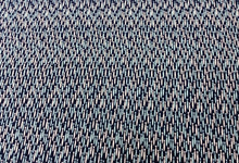 Load image into Gallery viewer, Fish Print / Cloud 9 / Interlock Knit Fabric / Certified Organic Cotton / Life Aquatic / Navy Blue / Fish Fabric - 3/4 Yard-  LAST PIECE
