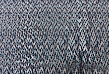 Load image into Gallery viewer, Fish Print / Cloud 9 / Interlock Knit Fabric / Certified Organic Cotton / Life Aquatic / Navy Blue / Fish Fabric - 3/4 Yard- LAST PIECE