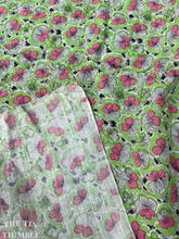 Load image into Gallery viewer, Vintage Floral Flour Sack Plain Weave Cotton - Multiple Yards Available - 34" Wide
