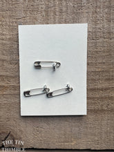 Load image into Gallery viewer, Vintage Norwegian Pewter Buttons - Scandinavian Silver Button for Sweaters and Knitwear - Set of 3
