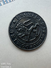 Load image into Gallery viewer, Pewter Krone Button - Vintage Scandinavian Silver Button for Sweaters and Knitwear - 20mm
