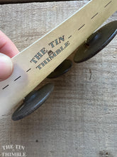 Load image into Gallery viewer, Vintage Wood Basketweave Buttons - Set of 3 Wood Buttons - 45mm (1 3/4 Inch) &amp; 30mm (1 1/4)
