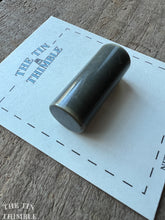 Load image into Gallery viewer, Vintage Cylindrical Toggle Closure - Single - 36mm (1 3/8 Inches) x 15mm - Gray Plastic
