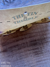 Load image into Gallery viewer, Authentic Vintage Tagua Buttons - Card of 12 - 23mm (1/2 Inch) and 15mm (5/8 Inch) - 1920s Vegetable Ivory
