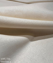 Load image into Gallery viewer, 55% Linen 45 Cotton Fabric by the Yard / Natural Oatmeal Color / 54 Wide
