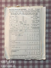 Load image into Gallery viewer, Boys Overalls Pattern / McCall 4138 / Vintage Sewing Pattern / Size 6 Chest 24 / Boys Coverall / 40s McCall / Boys Playsuit / Boys Dungarees
