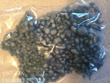 Load image into Gallery viewer, Light Blue Wool Nepps / Hand Dyed / Felting Fiber -1/8Oz- Nuno Felting / Wet Felting / Felting Supplies / Textural Fiber / Felting Texture
