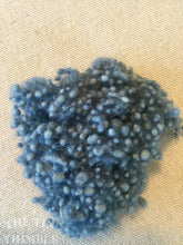 Load image into Gallery viewer, Light Blue Wool Nepps / Hand Dyed / Felting Fiber -1/8Oz- Nuno Felting / Wet Felting / Felting Supplies / Textural Fiber / Felting Texture
