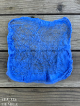 Load image into Gallery viewer, Silk Mulberry Hankies for Spinning or Felting in Dream Blue / 3 Grams / 100% Silk Hankies
