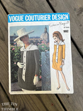Load image into Gallery viewer, Vintage 1960s Vogue Couturier Designs 1892 Federico Forquet Dress Size 10 Breast 32.5&quot; - Complete Factory Fold with Vogue Label
