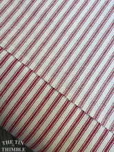 Load image into Gallery viewer, Cotton Ticking Stripe Fabric / 100% Cotton Ticking - 1 Yard - Cotton Fabric / Medium Weight / Classic Ticking Fabric
