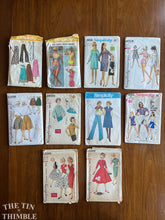 Load image into Gallery viewer, 10 Vintage Simplicity Teen Patterns - Small - Bust 30-31.5&quot; - PL48 - 5576 6018 5361 6658 2639 8063 4109 7218 2596 2599
