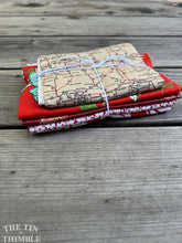 Load image into Gallery viewer, Fabric Scrap Bundle / Vintage and New Fabric Scraps / Cotton Fabric Destash Grab Bag / SB317
