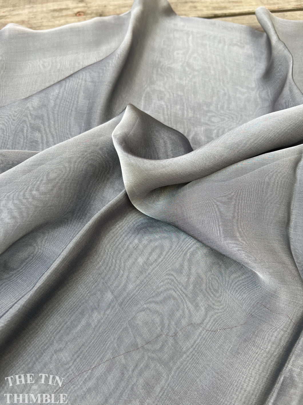 Iridescent Silk Chiffon Fabric by the Piece / Great for Nuno Felting / 54
