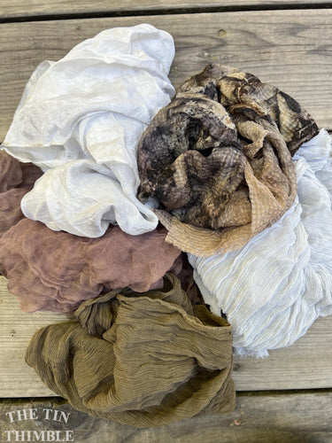 2 Ounces of 100% Pure Silk Scraps - Vintage, New, Hand Dyed Assortment of Silk Weights and Weaves - Great for Collage, Nuno and Wet Felting